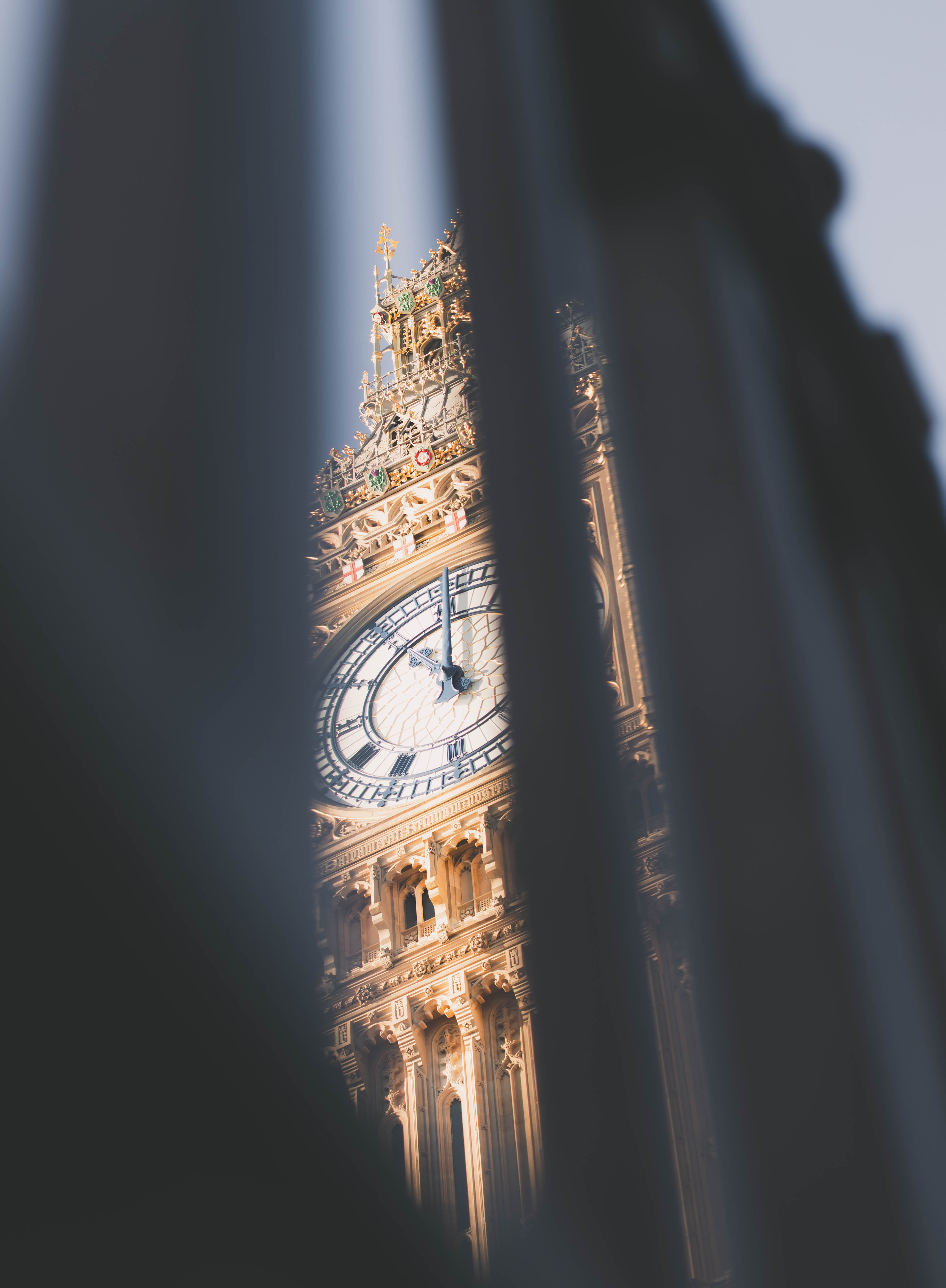 Vista del Big Ben a Londres
